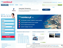 Tablet Screenshot of oceniacz.pl